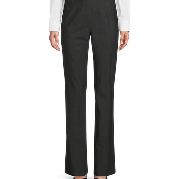 ANTONIO MELANI Pants - Antonio Melani  Navy Linen Women's Black Tailored Pants